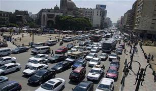 كثافات مرورية، بسبب أتوبيس معطل بتقاطع محور النصر مع شارع رمسيس