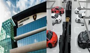 بالفيديو والصور.. افتتاح أكبر معرض لسيارات "لامبورجيني" في العالم بدبي