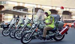 الدفاع المدني السعودي يخصص300 فرقة دراجات نارية للتدخل السريع في مكة