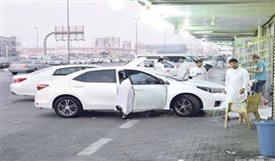 إقبال كبير على تزيين السيارات بالسعودية للاحتفال بالعيد الوطني 