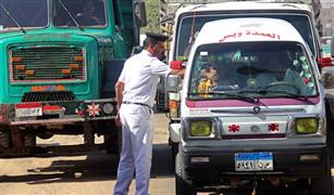 سحب 259 رخصة وحجز 10 سيارات بدون لوحات في حملات مرورية بالقاهرة 