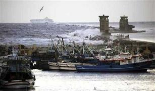 غلق بوغازي مينائي الإسكندرية والدخيلة لسوء الأحوال الجومائية