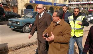 محافظ القاهرة يتفقد أعمال تطوير محور عباس العقاد