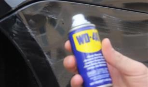 كيفية اعادة  اكصدام  سيارتك جديد  باستخدام  WD 40