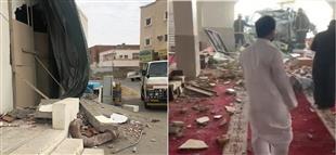 مشاهد مؤلمة.. شاحنة تقتحم مسجدا وتدهس المصلين|فيديو
