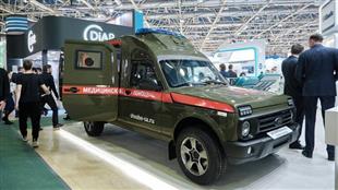 روسيا تكشف عن سيارة "لادا" المصفحة المخصصة للإسعاف والأغراض الطبية