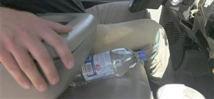 احذر زجاجة الماء القاتلة فى سيارتك